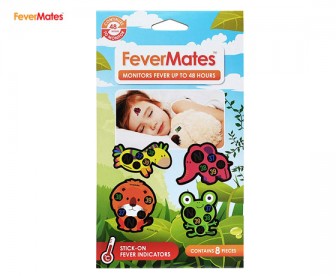 FeverMates 卡通贴纸体温计/监测体温发烧贴 8片装 FeverMates 卡通贴纸体温计/监测体温发烧贴 8片装